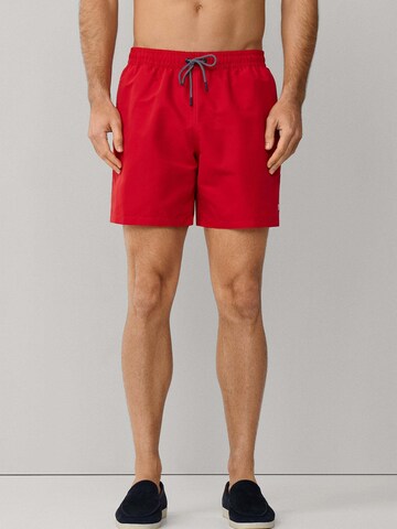 Hackett London Swimming shorts 'Icon Solid' in Red: front