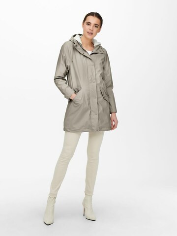 ONLY Weatherproof jacket 'Sally' in Beige