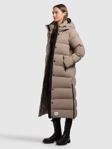 khujo Winter Coat 'MAYLA3' in Grey