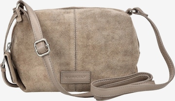 Burkely Umhängetasche in Grau: Vorderseite