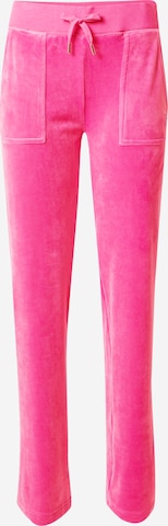 rozā Juicy Couture Bikses 'DEL RAY': no priekšpuses