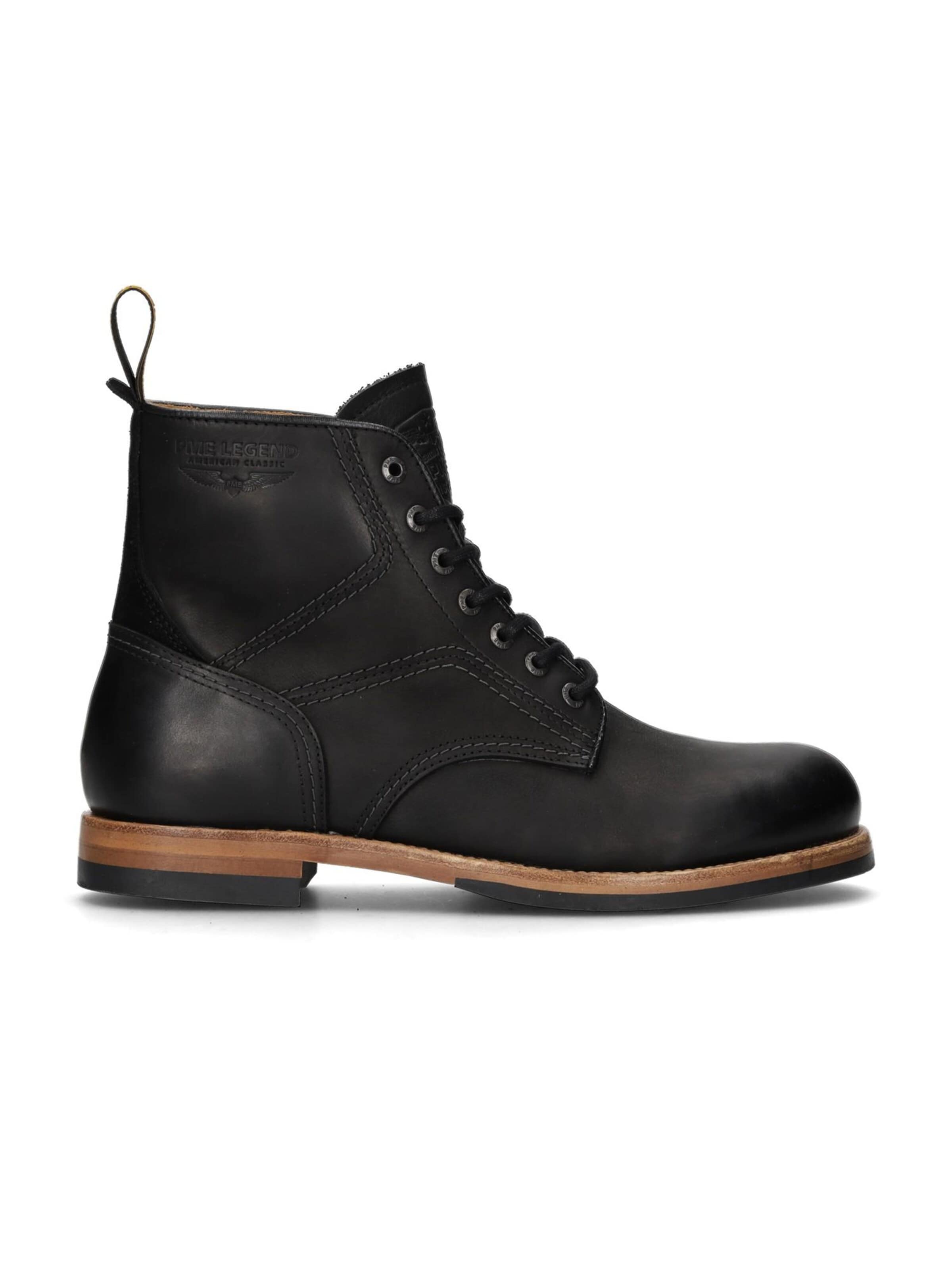 PME Legend Boots 'A.P.U. boot in leather' i sort: forside