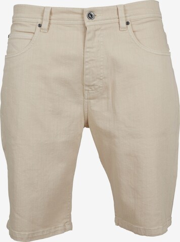 Urban Classics Broek in Beige: voorkant