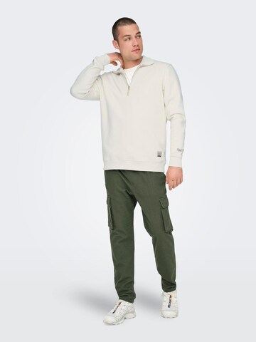 Only & SonsSweater majica 'ONSRiley' - bijela boja