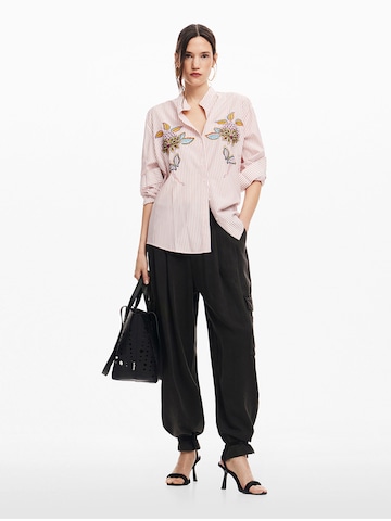 Chemisier Desigual en rose