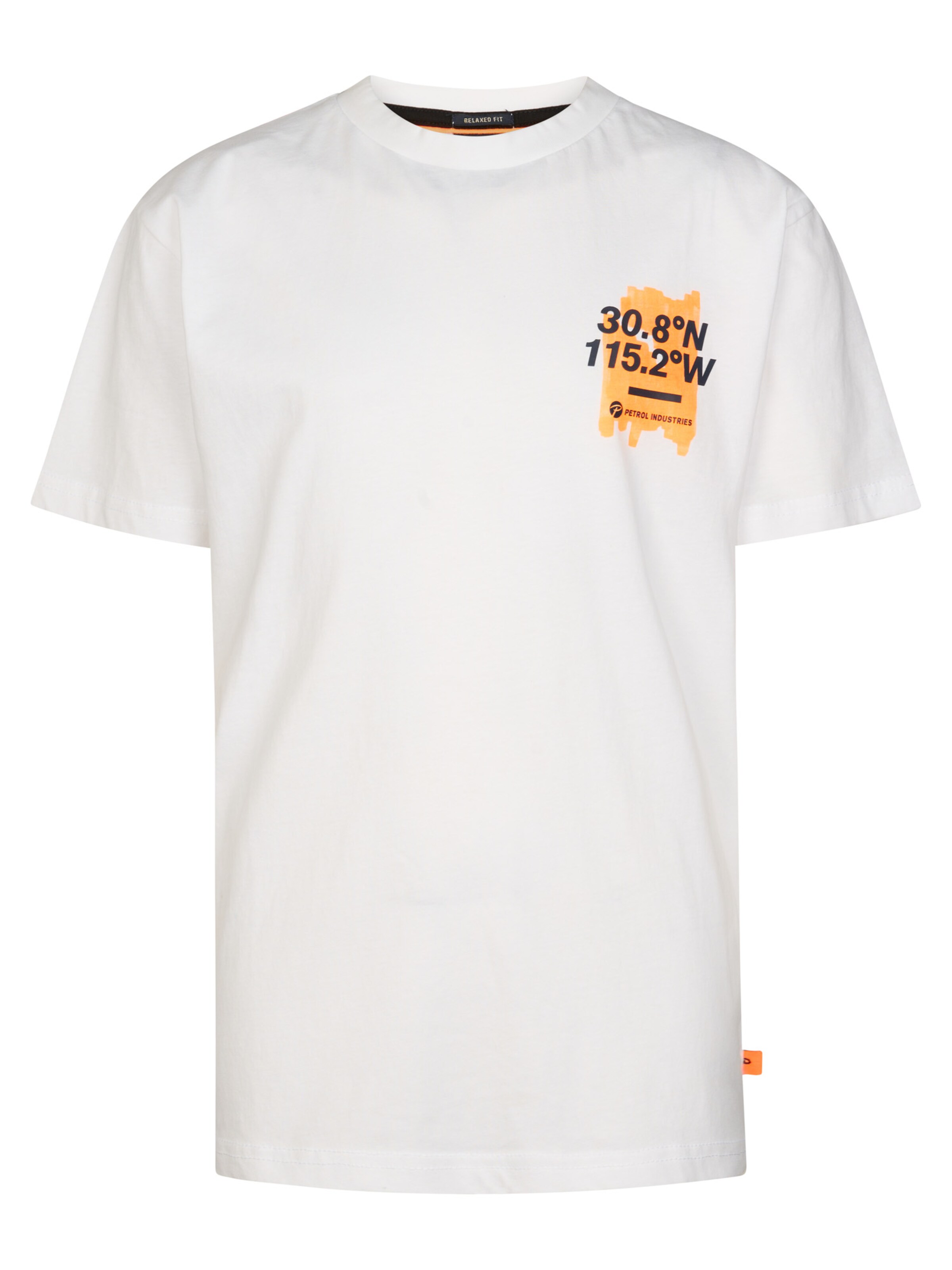 T-Shirt Petrol Industries en blanc