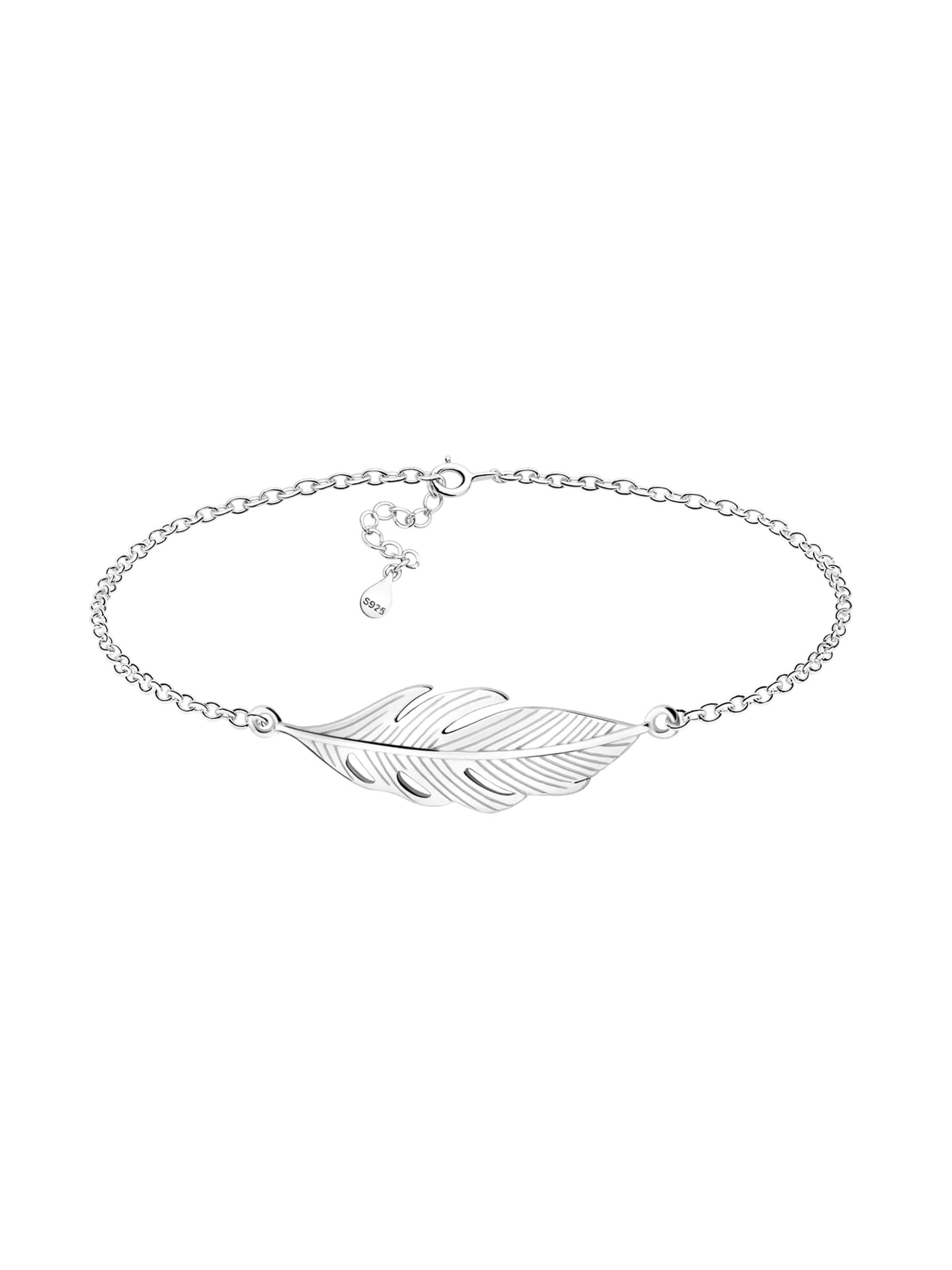 Sofia Milani Armband 'Wing'‌‌‌ in Silber: Vorderseite