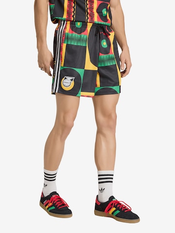 juoda ADIDAS PERFORMANCE Standartinis Sportinės kelnės: priekis