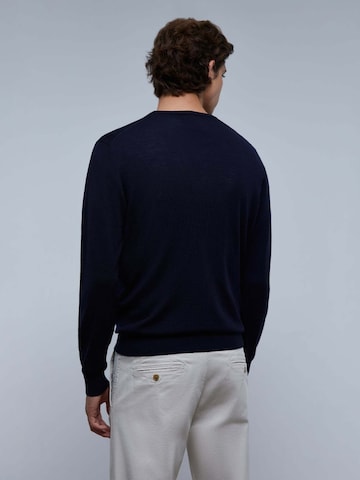 Scalpers Pullover in Blau