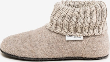 Gottstein Huisschoenen 'Alpine Boot FE' in Beige: voorkant