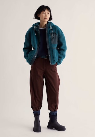 Veste en polaire 'Wooded Trail' Seasalt Cornwall en bleu