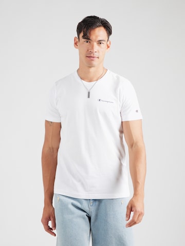 Champion Authentic Athletic Apparel Shirt in Blauw: voorkant