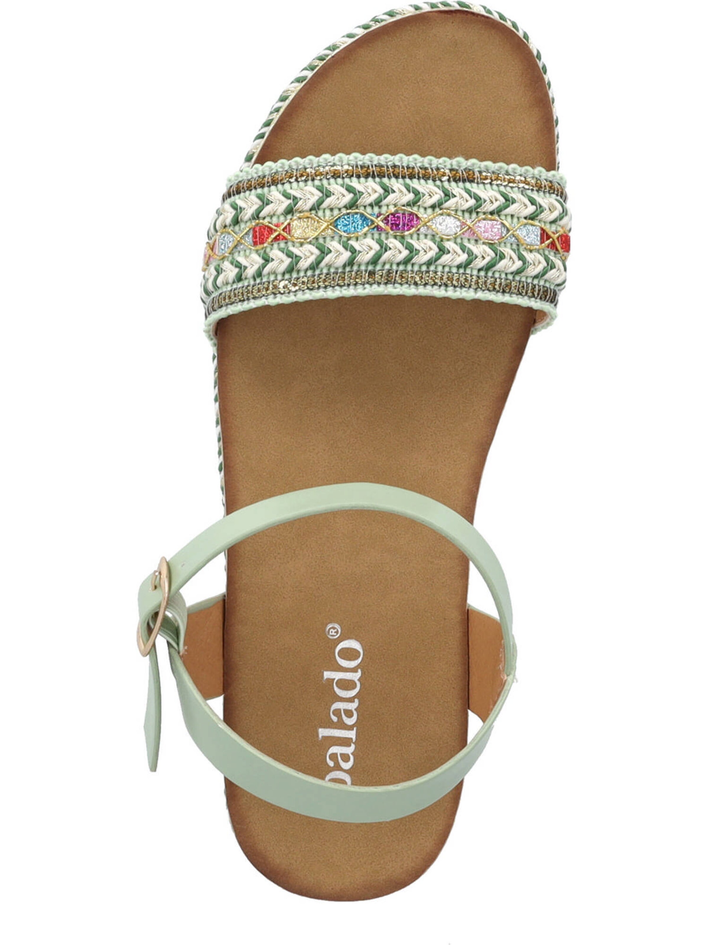 Palado Sandals in Green