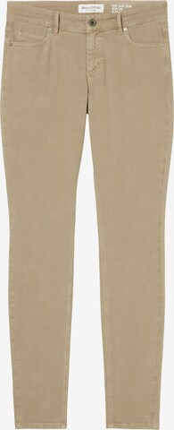 Marc O'Polo Slimfit Jeans 'Alby' in Bruin: voorkant