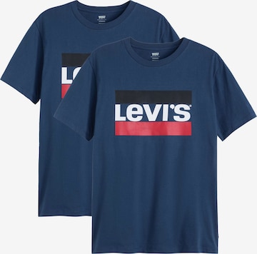 T-Shirt LEVI'S ® en bleu : devant