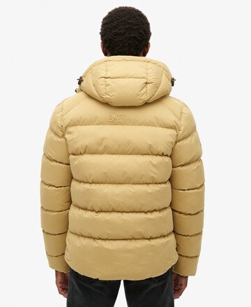 Superdry Winter jacket in Yellow