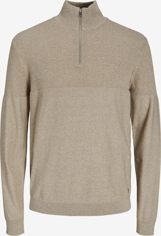 JACK & JONES Trui 'DALLAS' in Beige: voorkant