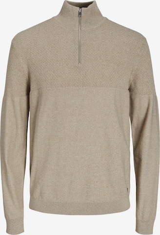 JACK & JONES - Pullover 'DALLAS' em bege: frente