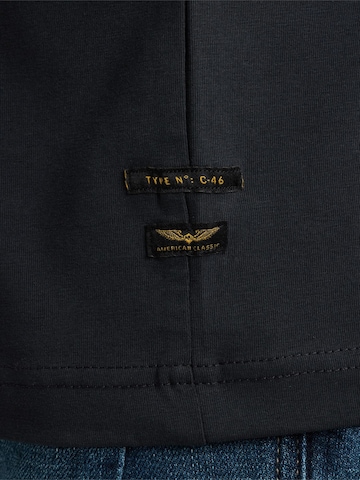 PME Legend Shirt 'PME LEGEND - T-shirt with logo' in Blauw