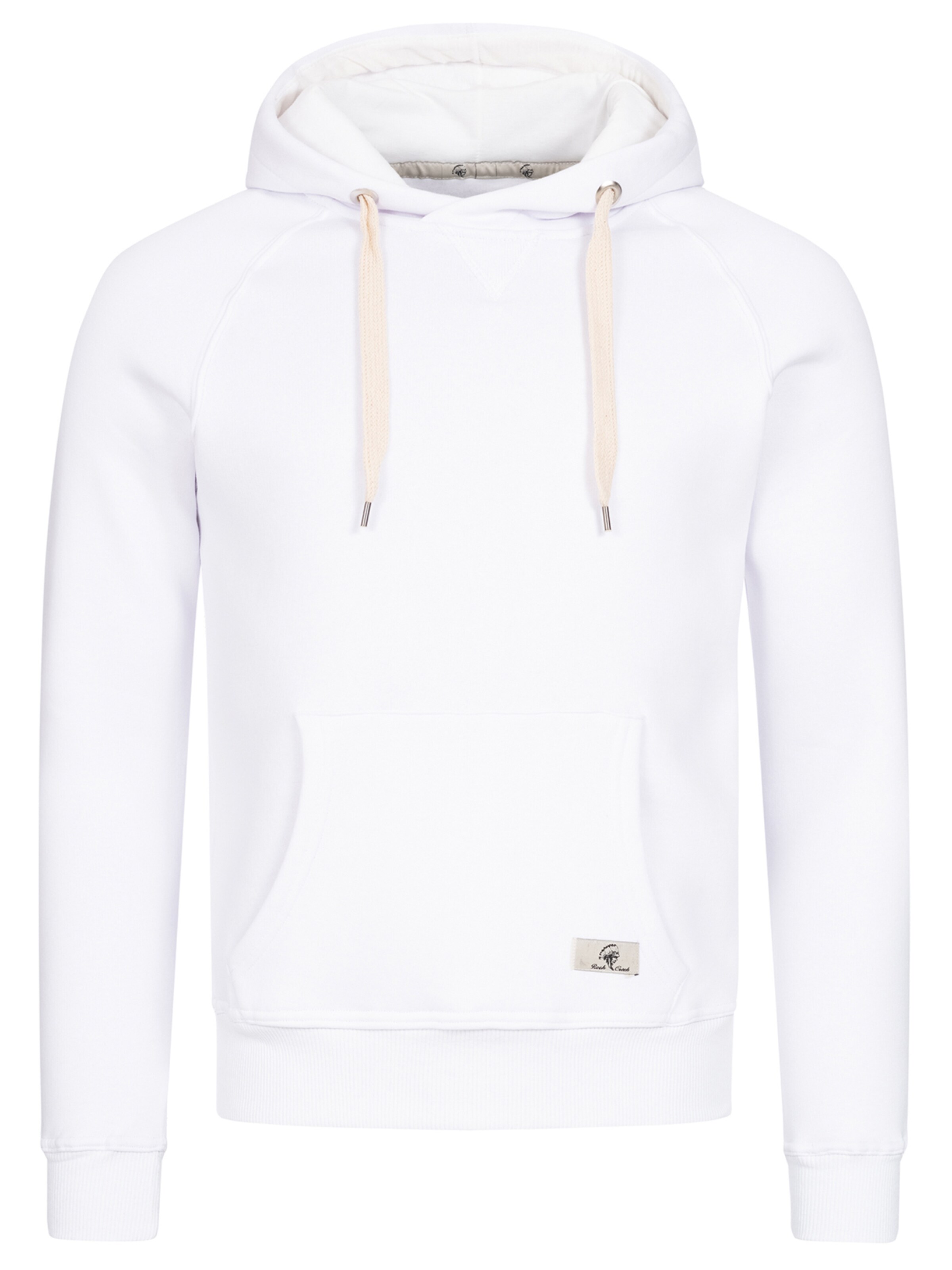 Rock Creek Sweatshirt in Weiß: Vorderseite