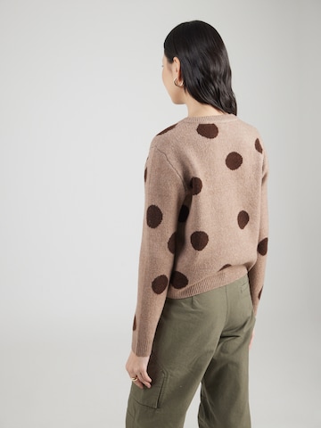 Pullover 'PCOSLA' di PIECES in marrone