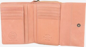 Greenland Nature Wallet 'Nature Soft' in Pink