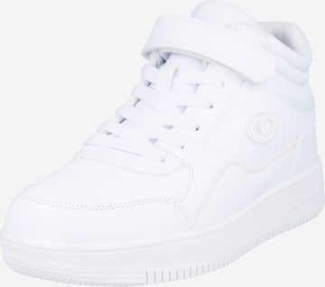 Champion Authentic Athletic Apparel High-Top Sneakers 'REBOUND' in White: front