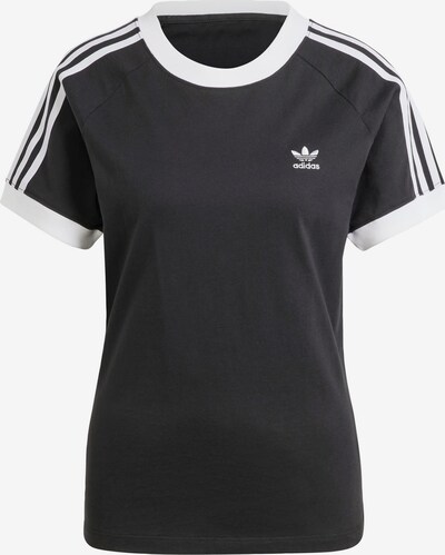 ADIDAS ORIGINALS Shirt 'Adicolor Classics' in de kleur Zwart / Wit, Productweergave
