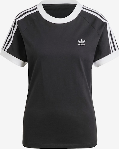 ADIDAS ORIGINALS T-shirt 'Adicolor Classics' en noir / blanc, Vue avec produit