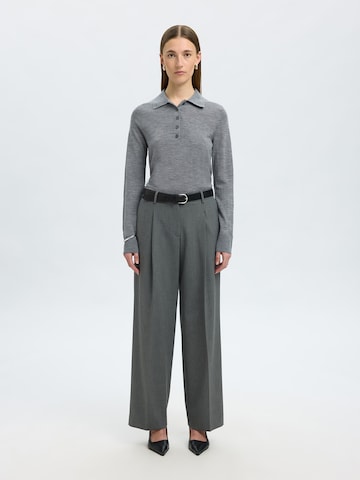 SELECTED - Jersey 'SLFTHEA' en gris