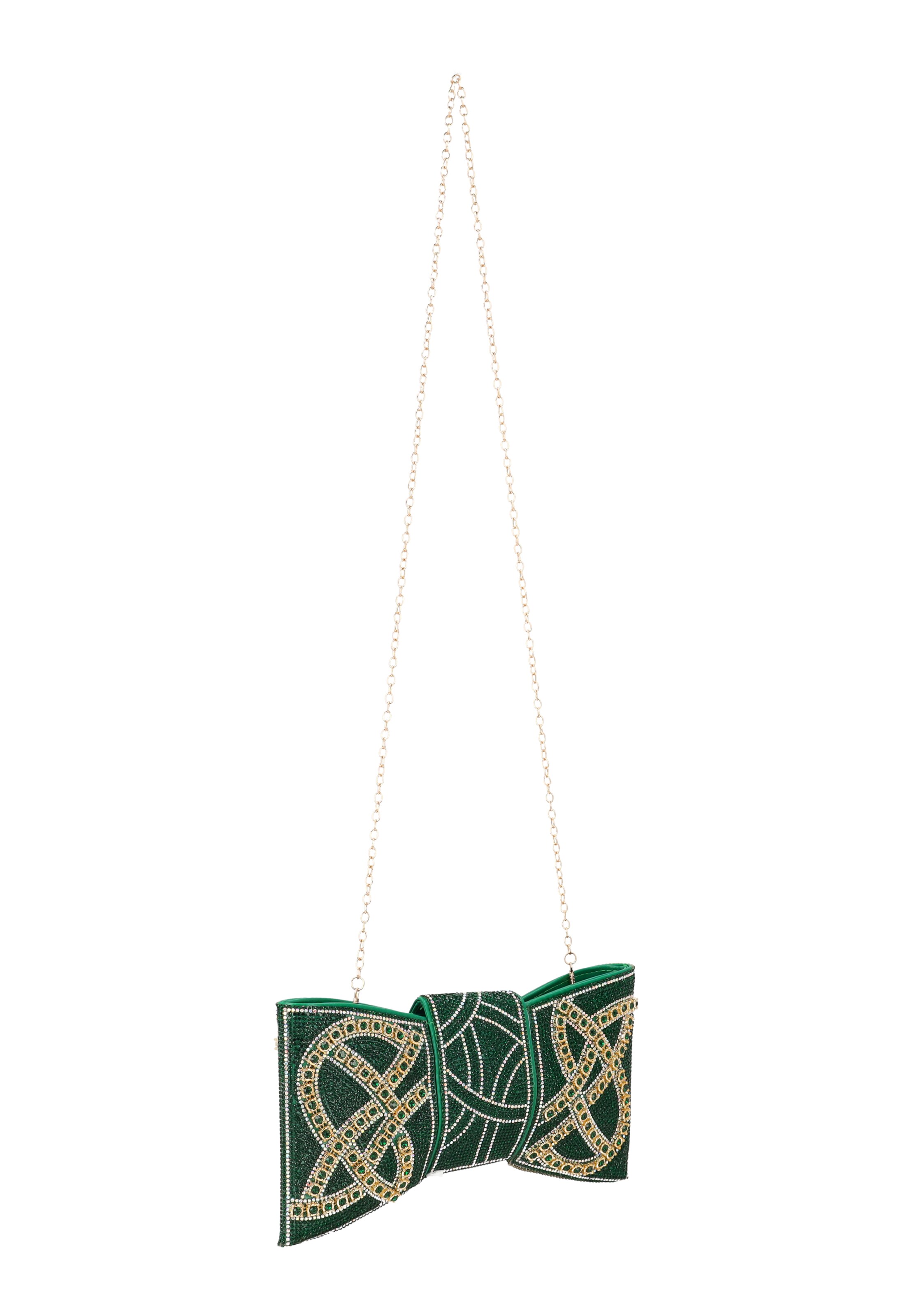 faina Clutch in Groen
