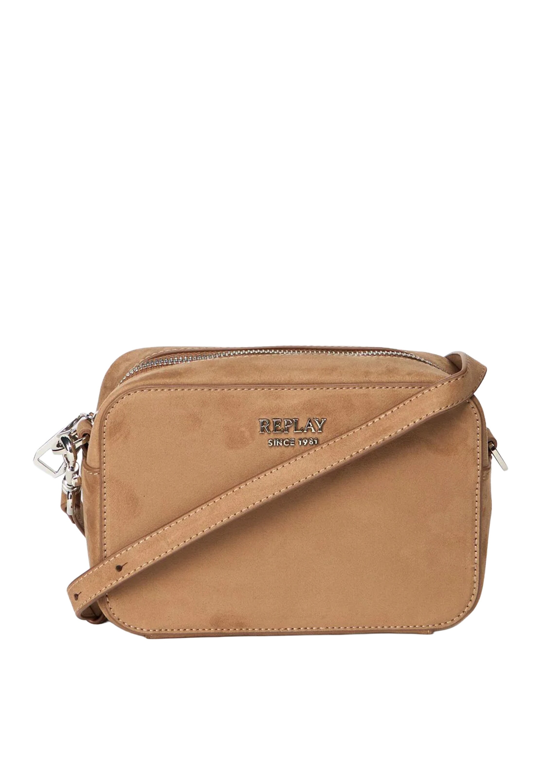 Sac à bandoulière REPLAY en marron : devant