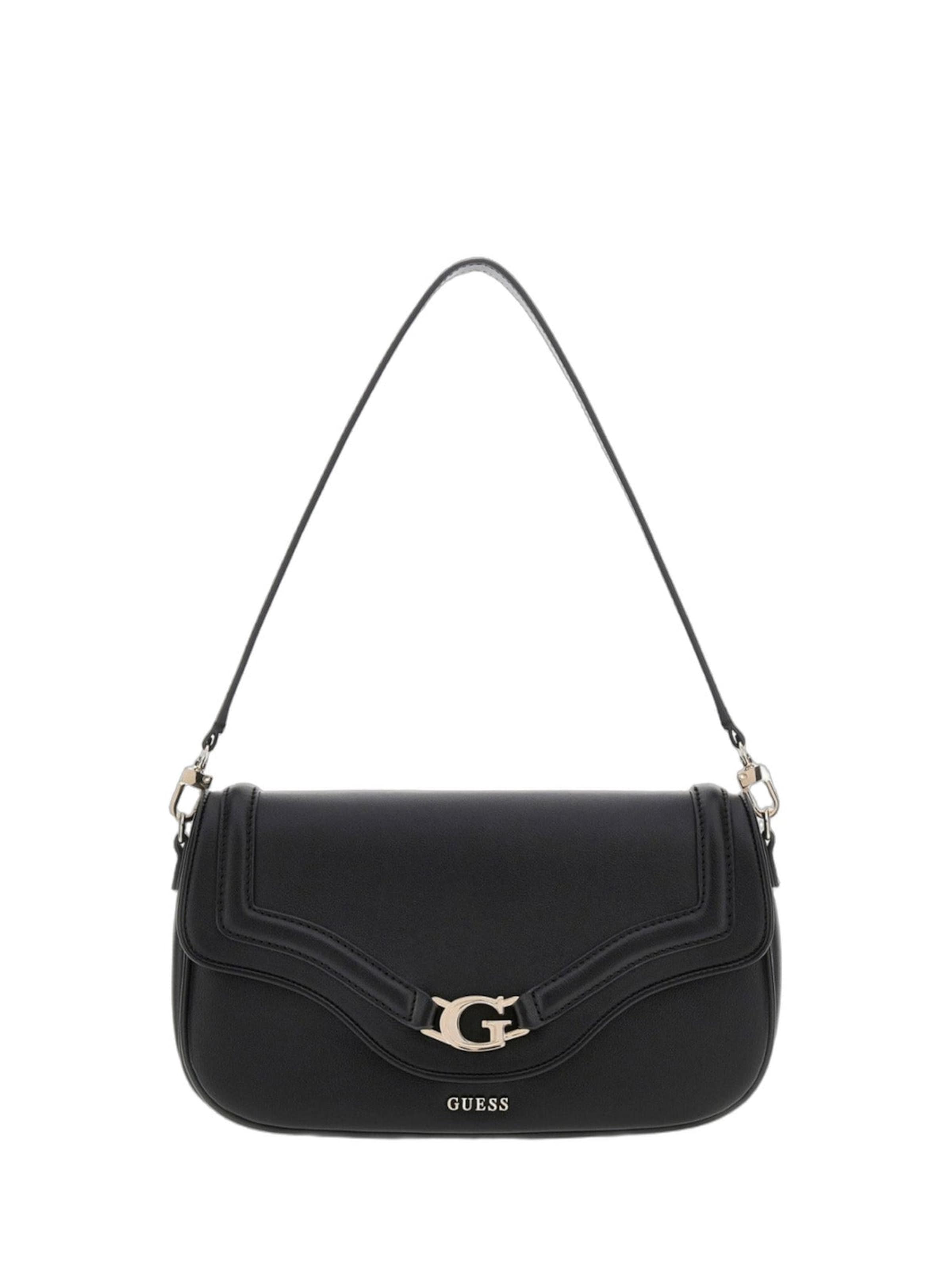 GUESS Õlakott 'Guess Sac Bandoulière Handbag Black', värv must: eest vaates