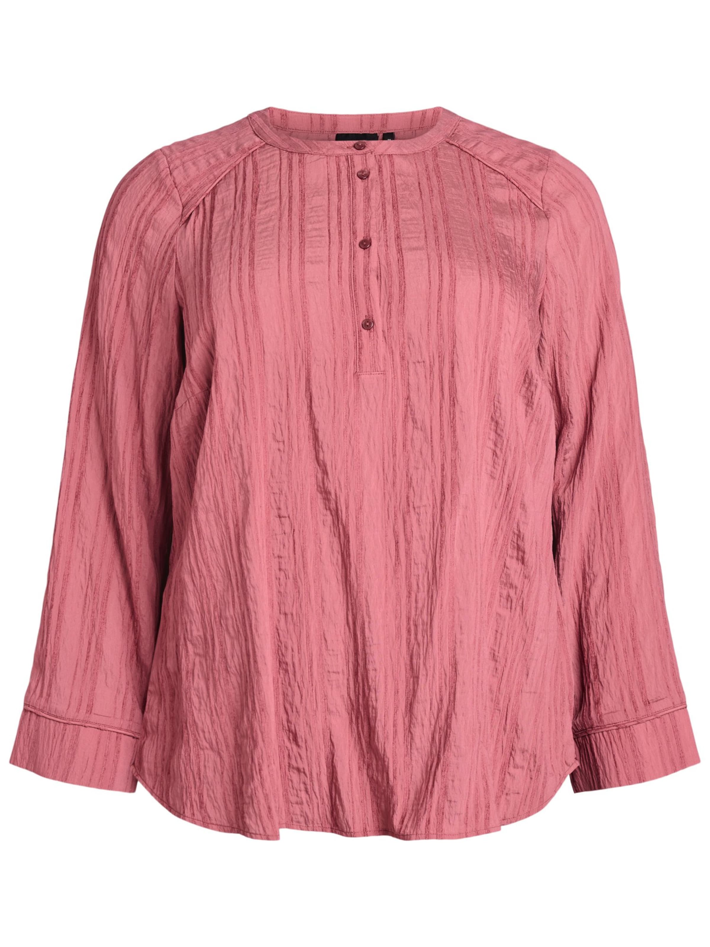 Zizzi Bluse 'Nikita' in Rot: Vorderseite