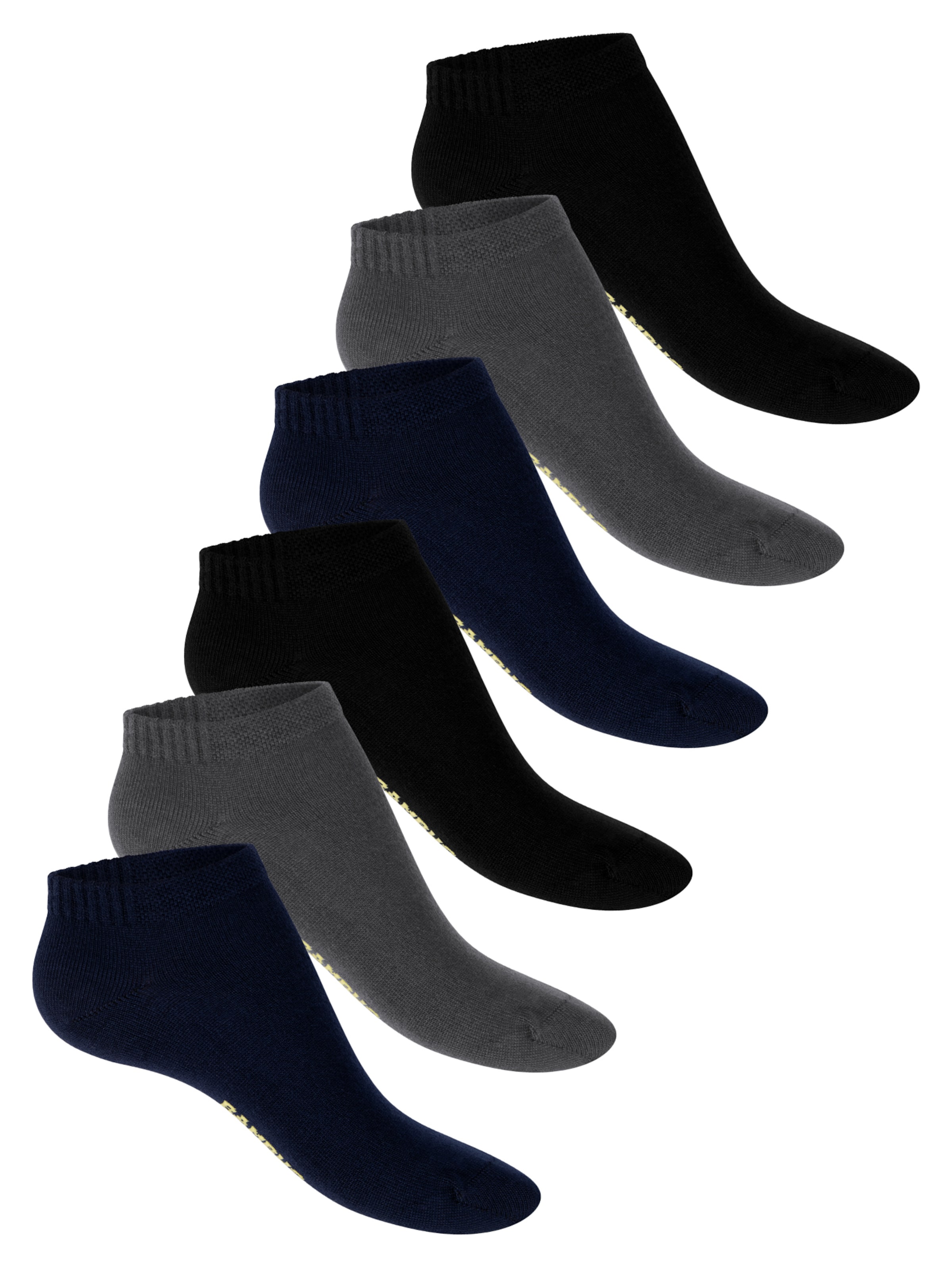 footstar Füßlinge 'Comfort' in Grau: Vorderseite