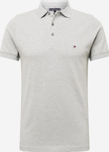 TOMMY HILFIGER Тениска в нейви синьо / сив меланж / червено / бяло, Преглед на продукта