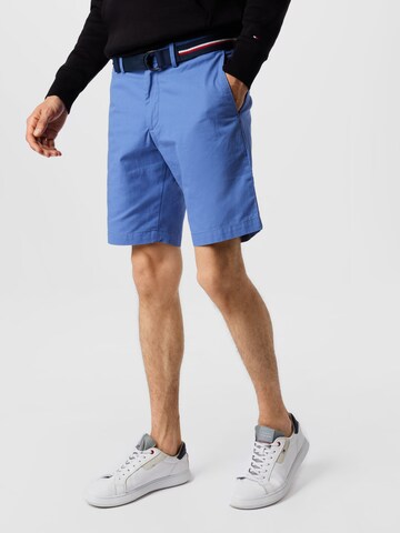 Regular Pantaloni eleganți 'Brooklyn' de la TOMMY HILFIGER pe albastru: față