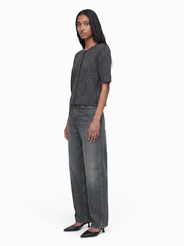 VERO MODA Плетена жилетка 'VMDOFFY' в сиво