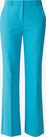 COMMA Pleated Pants in Blue: front