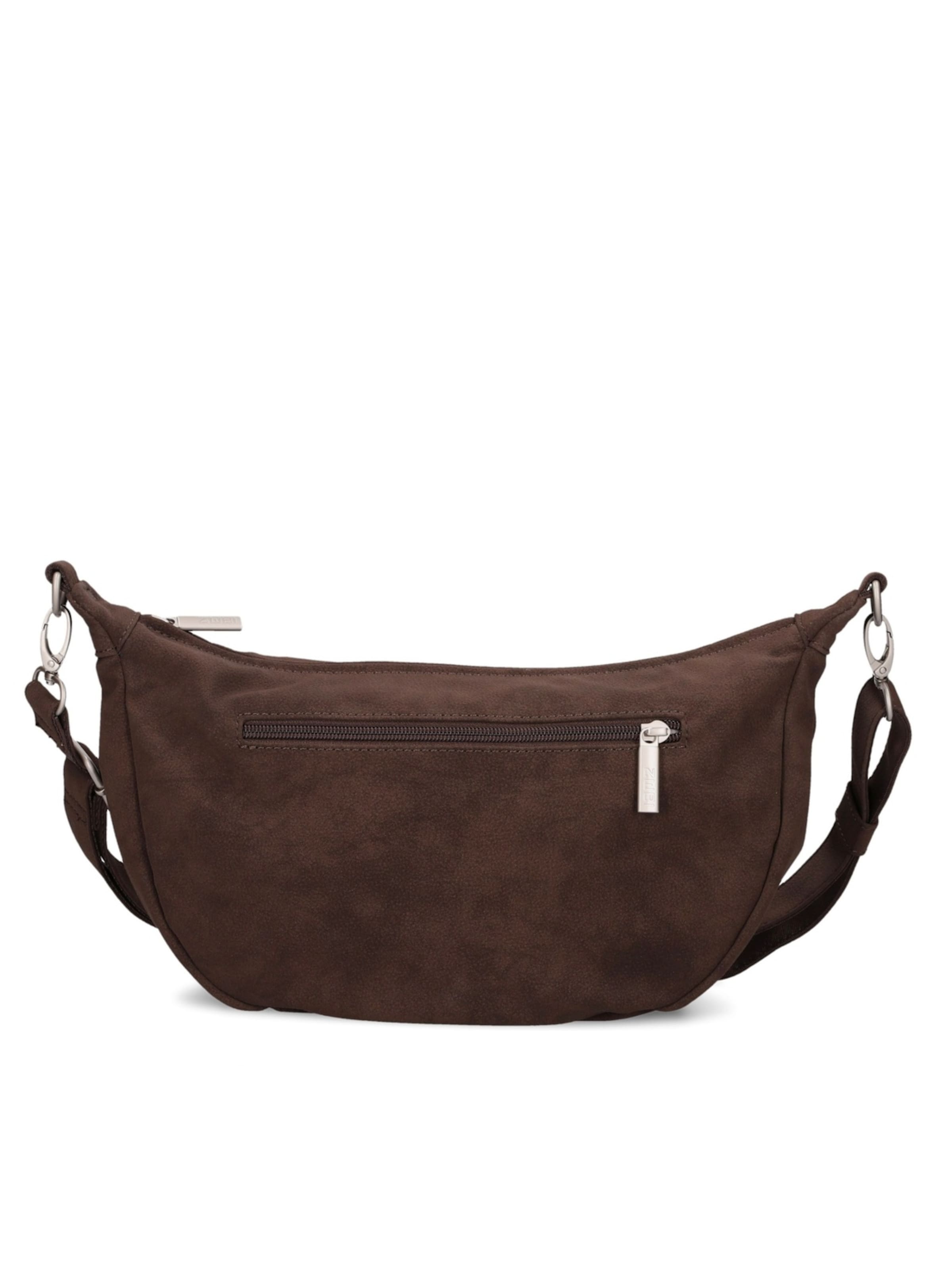 ZWEI - Bolso de mano 'MADEMOISELLE.M M70' en marrón