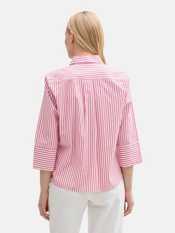 TOM TAILOR Blouse in Red