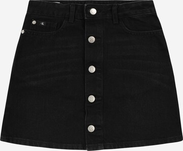 Calvin Klein Jeans - Saia em preto: frente