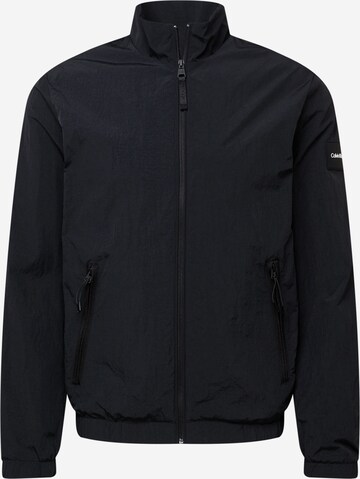 Calvin KleinPrijelazna jakna - crna boja: prednji dio