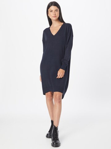 Soft Rebels - Vestido de punto 'Lea' en azul: frente