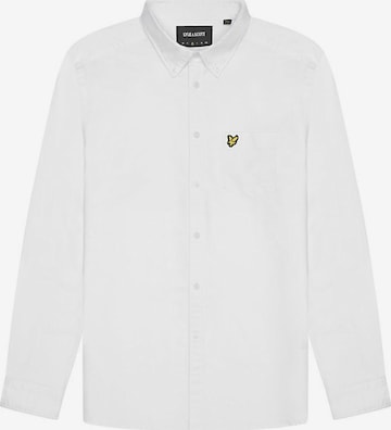 Chemise Lyle & Scott Big&Tall en blanc : devant