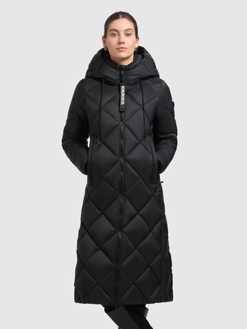 khujo Зимнее пальто 'Linda' в Черный: спереди