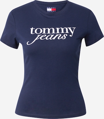 Tommy Jeans Футболка 'Essential' в Синий: спереди