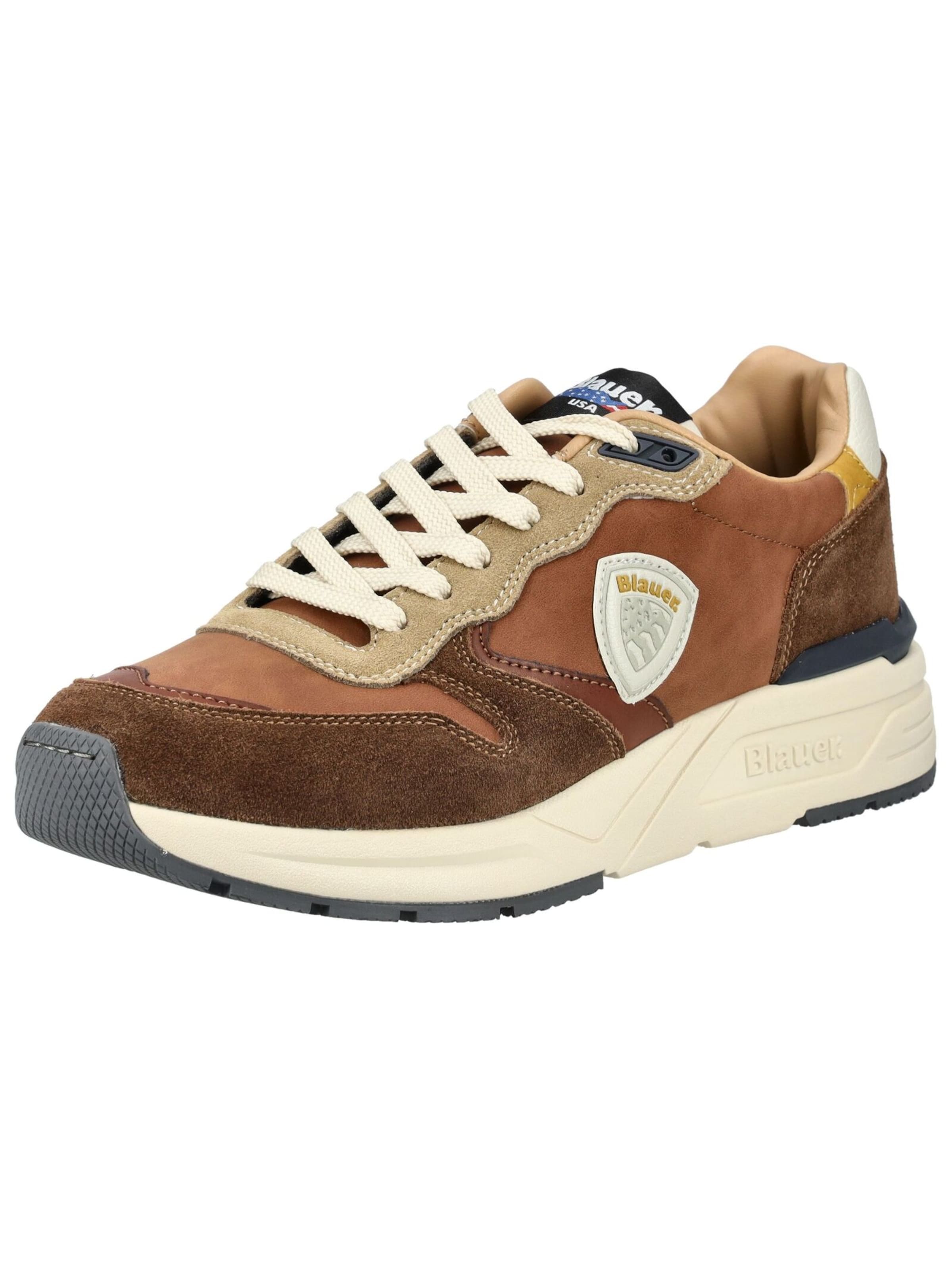 Baskets basses 'Ray' Blauer.USA en marron : devant