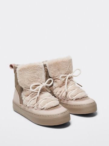 MANGO KIDS Snow Boots 'JOANN' in Pink: front