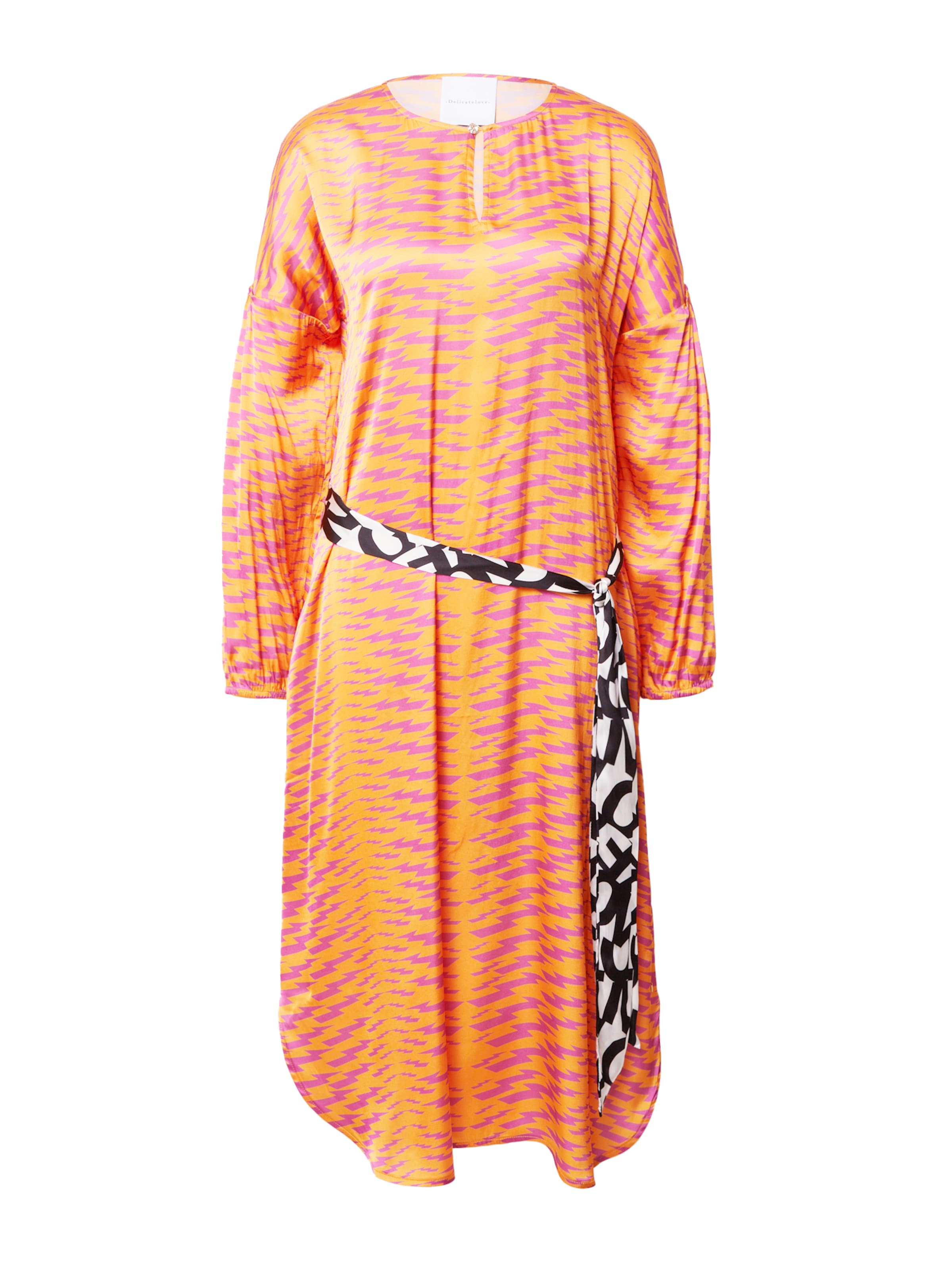 DELICATELOVE Φόρεμα 'GITTA' σε πορτοκαλί: μπροστά